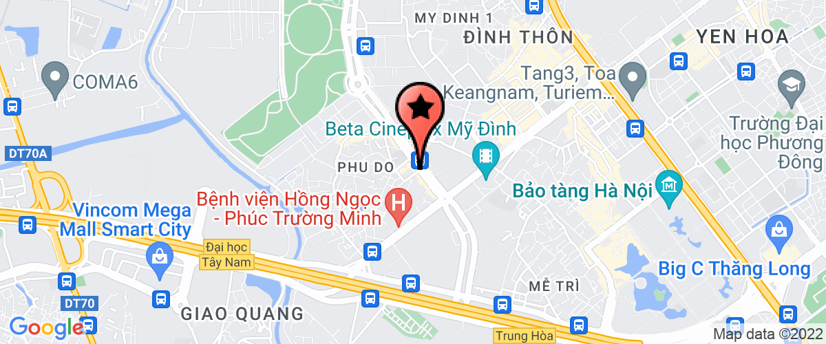 Bản đồ đến địa chỉ Công Ty Cổ Phần Tổng Hợp Truyền Thông Việt Nam