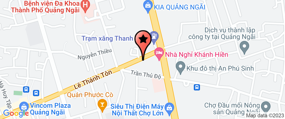Bản đồ đến địa chỉ Công Ty TNHH Một Thành Viên Sản Xuất Dịch Vụ Thiên Phú