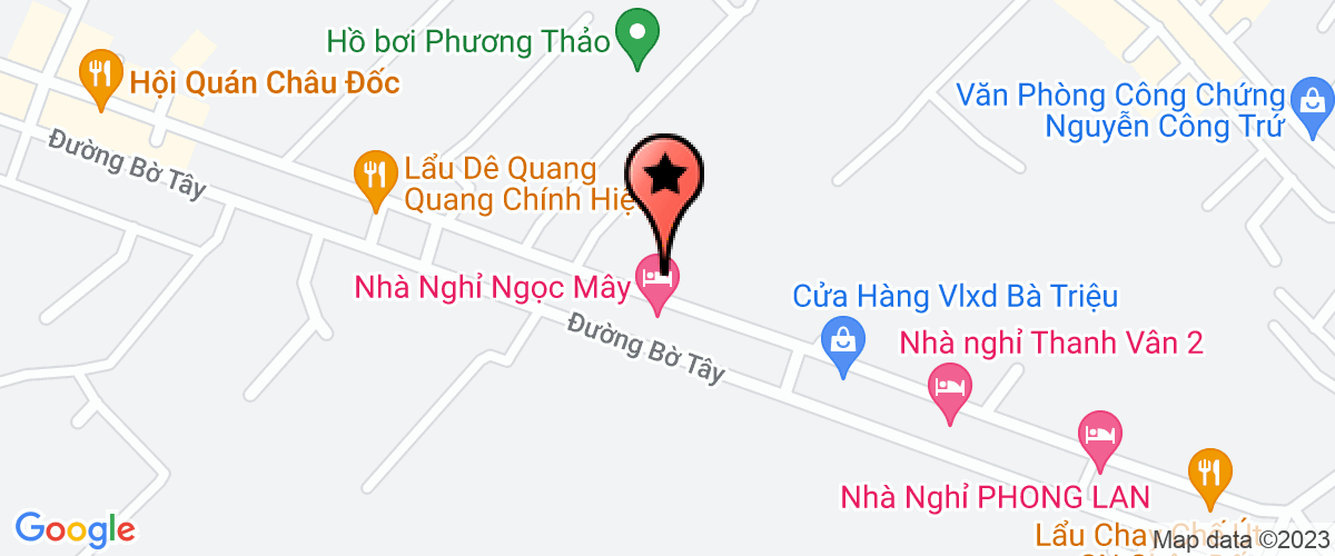 Bản đồ đến địa chỉ Chi Nhánh Công Ty TNHH Một Thành Viên Xăng Dầu An Giang-Cửa Hàng Xăng Dầu Châu Đốc