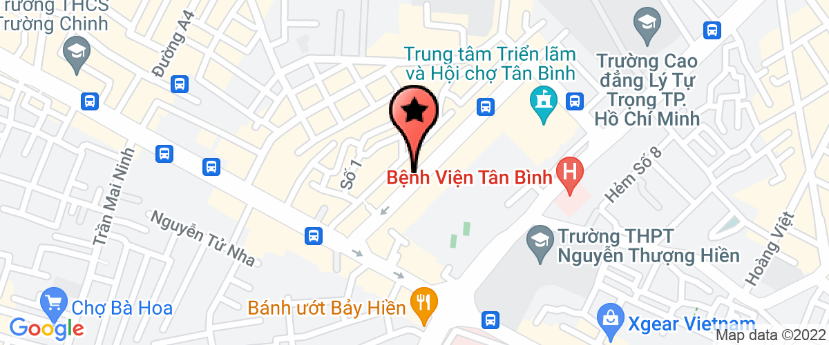 Bản đồ đến địa chỉ Công Ty Cổ Phần Đầu Tư Xây Dựng Bất Động Sản Ag Việt Nam