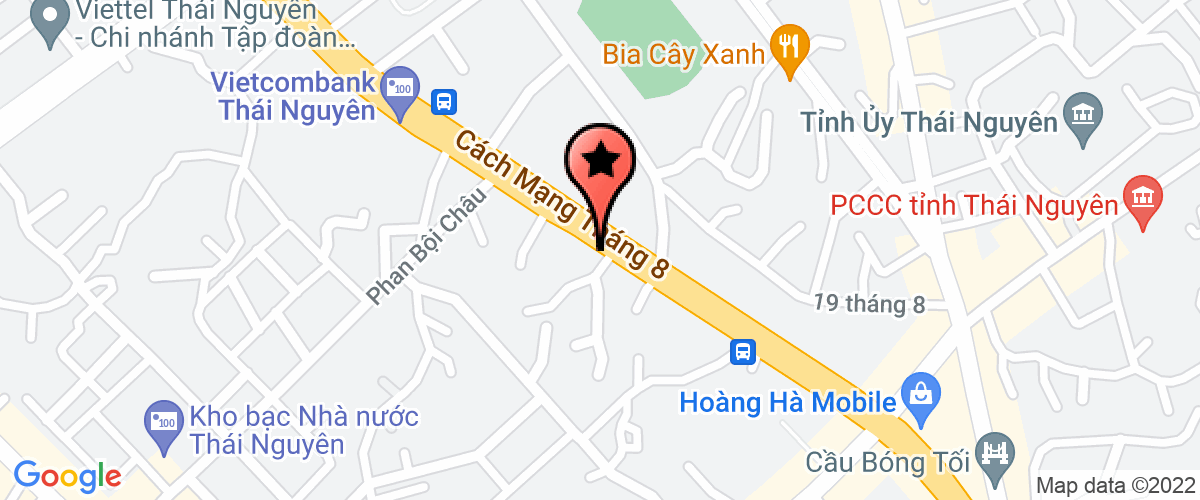 Bản đồ đến địa chỉ Công Ty TNHH Dầu Khí Petro Thái Nguyên