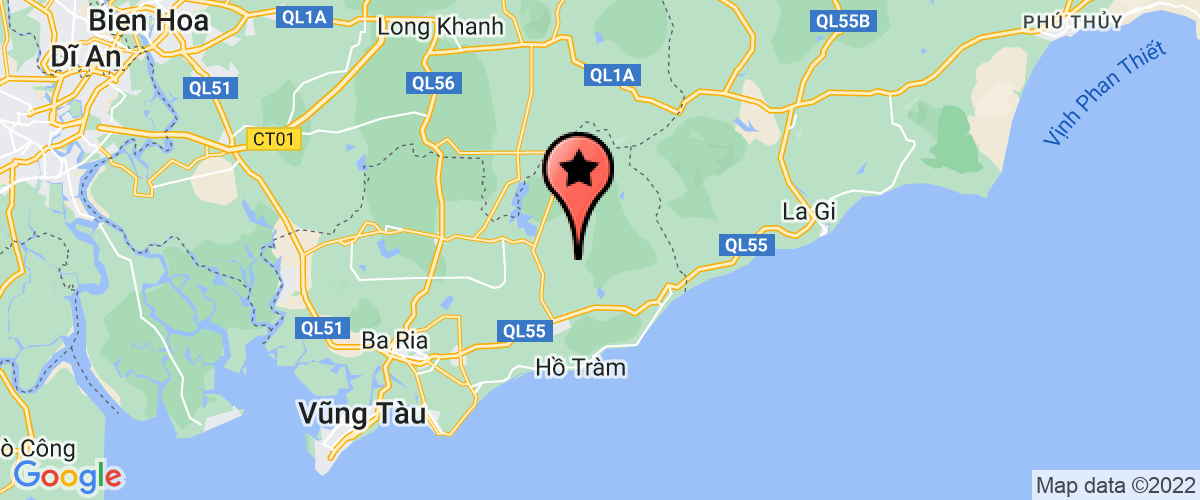 Bản đồ đến địa chỉ Công Ty CP Du Lịch Rừng Và Biển Hồ Cốc - Hồ Linh