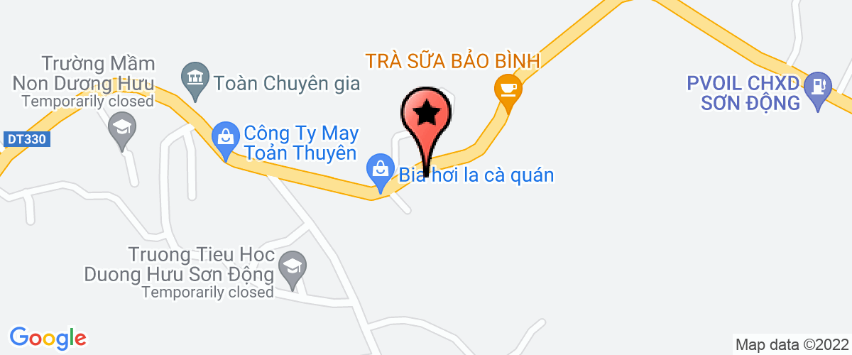 Bản đồ đến địa chỉ Công Ty TNHH Chế Biến Lâm Sản Tân Dương