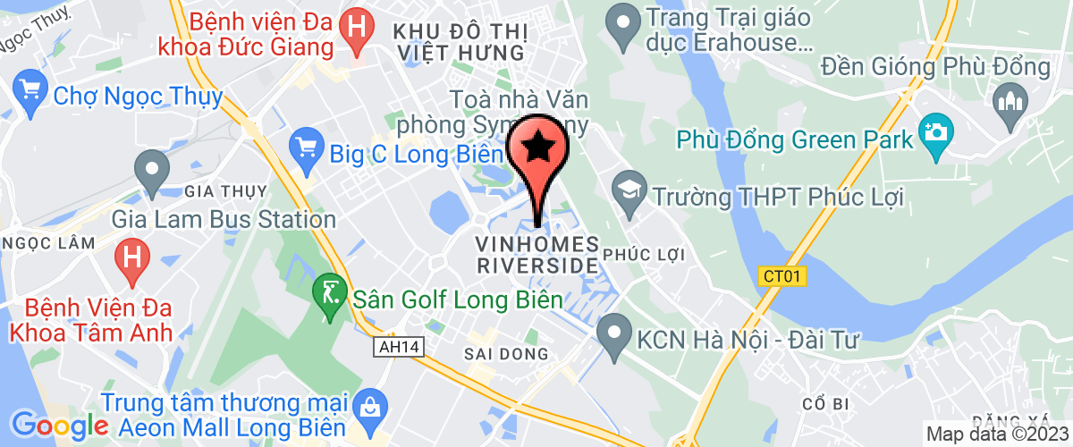 Bản đồ đến địa chỉ Văn Phòng Đại Diện Tại Hà Nội - Công Ty TNHH Một Thành Viên Vinpearl