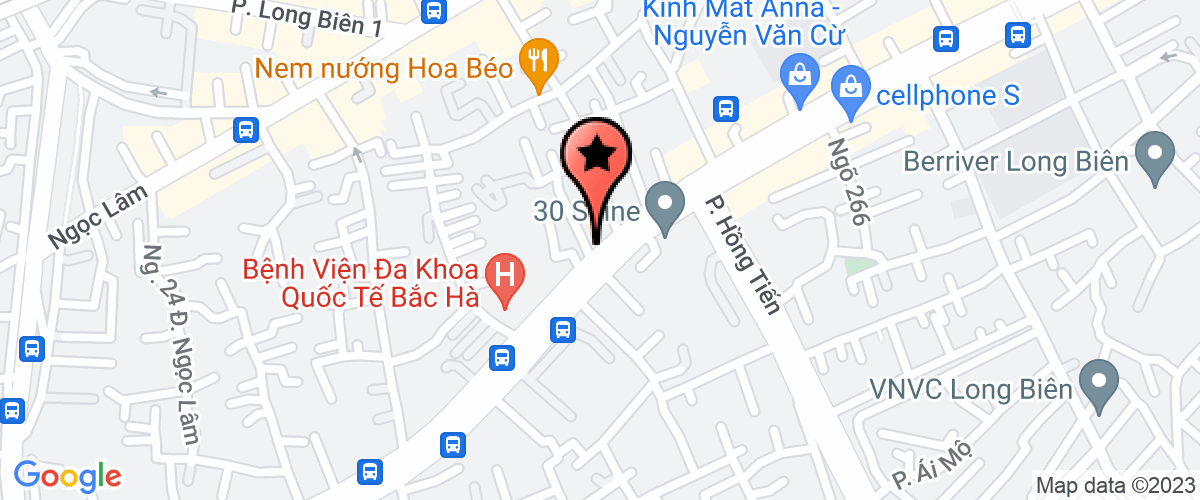 Bản đồ đến địa chỉ Công ty cổ phần xuất khẩu thương mại du lịch - cung ứng lao động Nam á