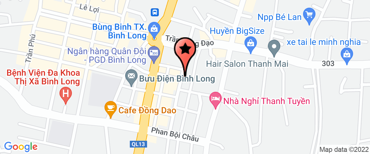 Bản đồ đến địa chỉ Doanh Nghiệp Tư Nhân Vận Tải Khai Thác Chế Biến Gỗ Phong Phú
