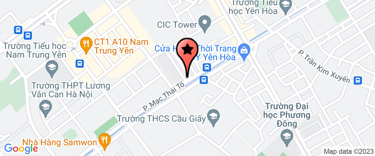 Bản đồ đến địa chỉ Chi Nhánh Công Ty Cổ Phần Kính Thuận Thành Tại Hà Nội