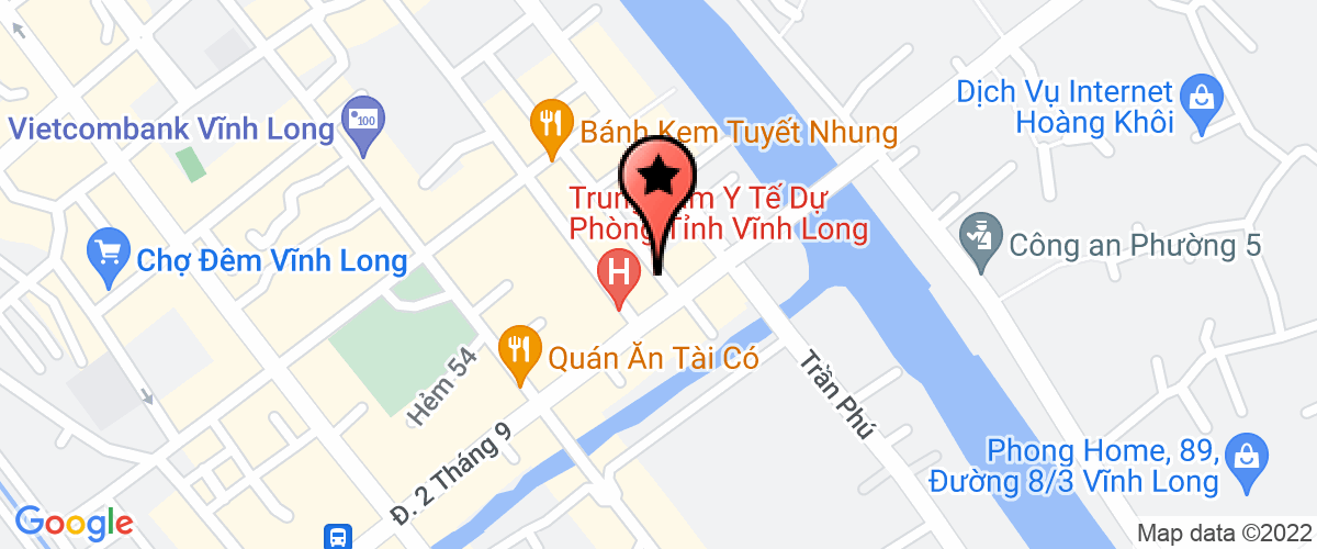 Bản đồ đến địa chỉ Công Ty TNHH Đấu Giá Tài Sản Vĩnh Bình - Chi Nhánh Vĩnh Long