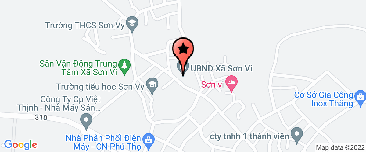 Bản đồ đến địa chỉ Hợp tác xã dịch vụ NN & điện năng Sơn vy