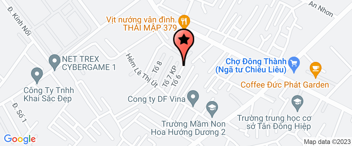 Bản đồ đến địa chỉ Chi Nhánh Công Ty TNHH Kim Gia Nghi (Xưởng Lắp Ráp, Hoàn Thiện)