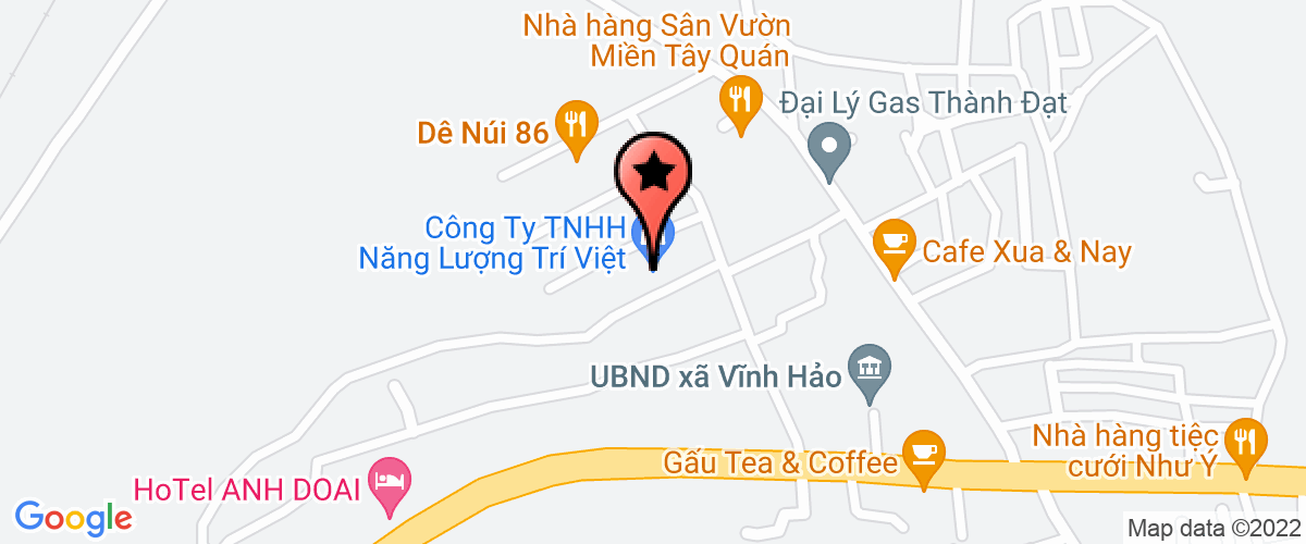 Bản đồ đến địa chỉ Công Ty Trách Nhiệm Hữu Hạn Vật Liệu Xây Dựng Vĩnh Tân