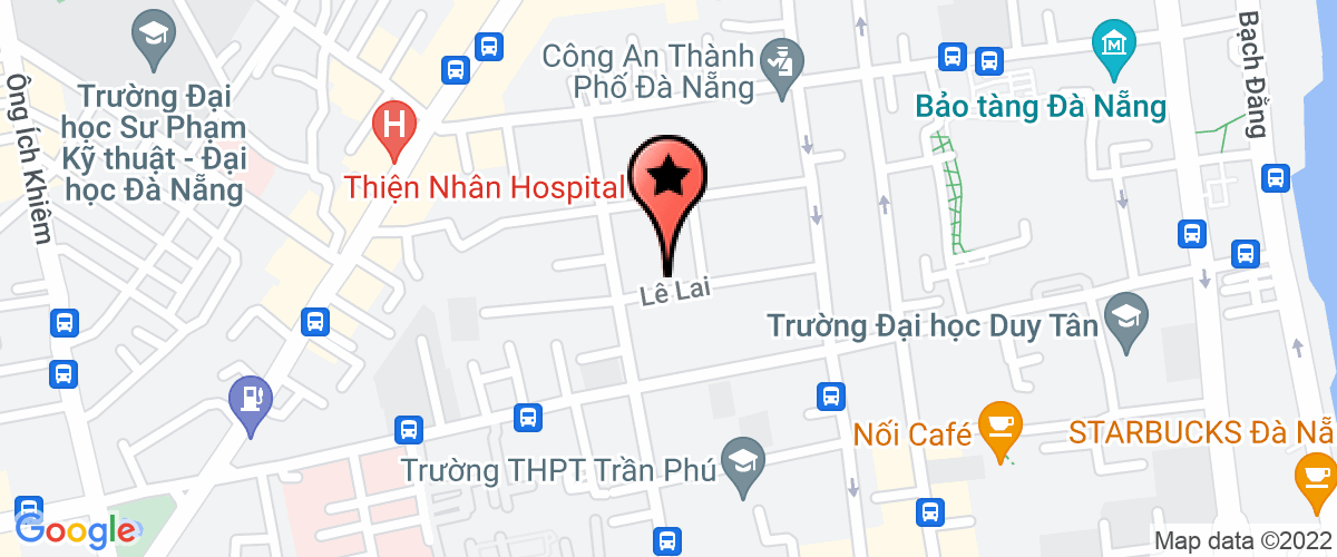 Bản đồ đến địa chỉ Công Ty TNHH MTV Happy Danang Center