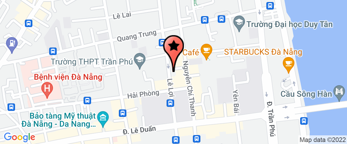 Bản đồ đến địa chỉ Trường THPT Phan Châu Trinh Đà Nẵng
