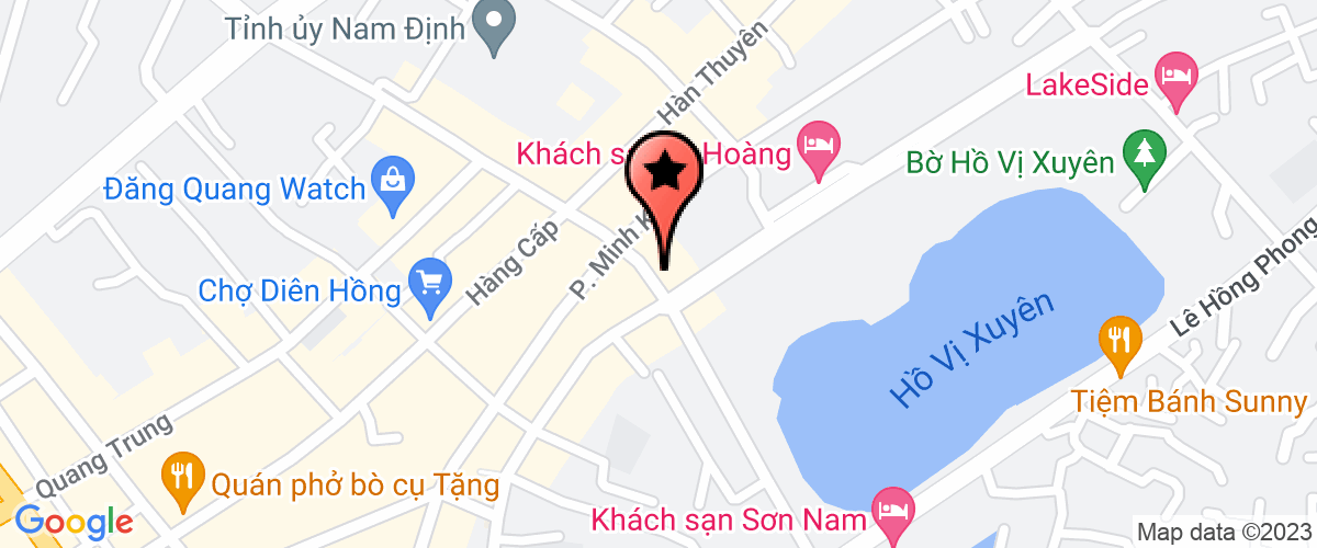 Bản đồ đến địa chỉ Trung tâm Giáo dục thường xuyên thành phố Nam Định