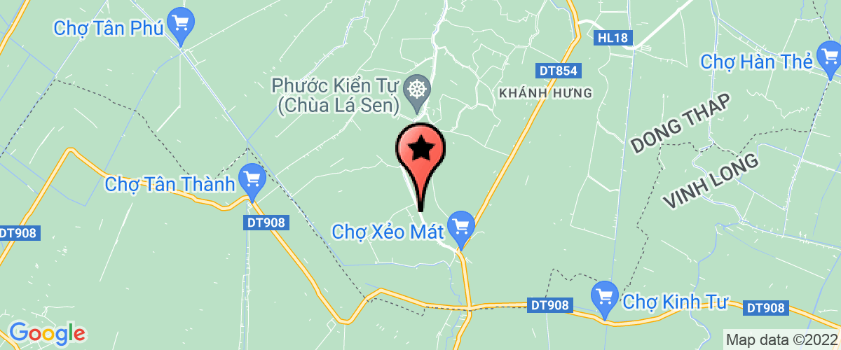 Bản đồ đến địa chỉ Hợp Tác Xã Chanh An Hiệp