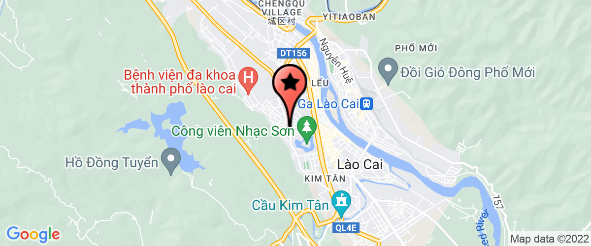 Bản đồ đến địa chỉ Công Ty Trách Nhiệm Hữu Hạn Một Thành Viên Nguyên Tùng Lào Cai
