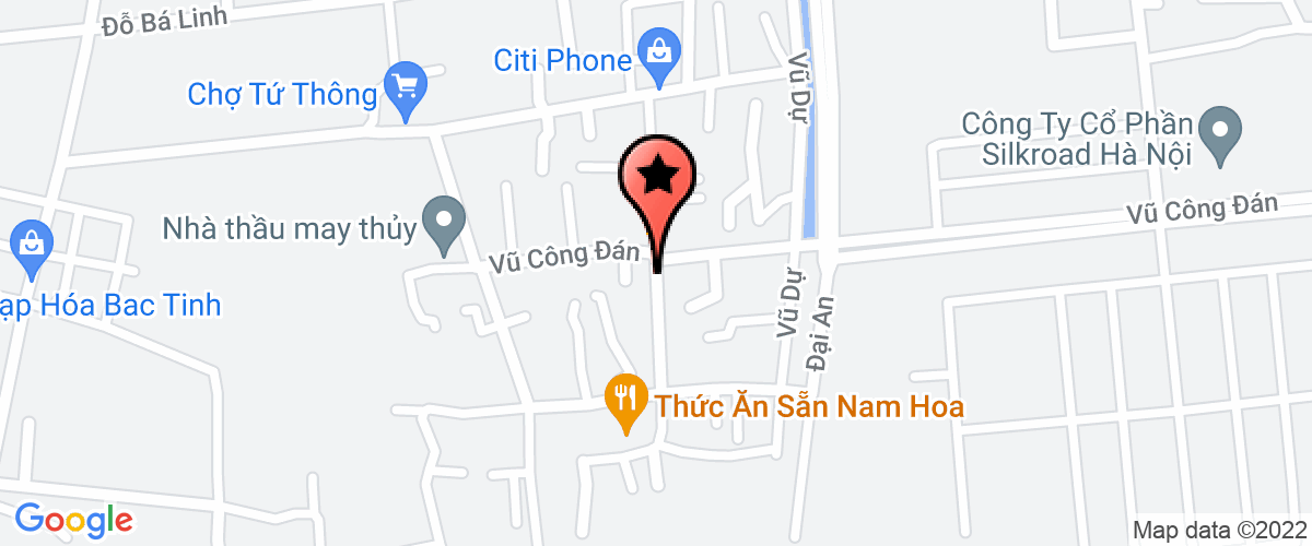 Bản đồ đến địa chỉ Công Ty Trách Nhiệm Hữu Hạn Thành Phát Vhk