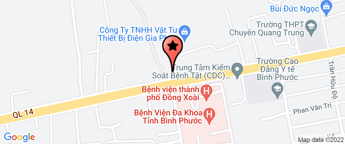 Bản đồ đến địa chỉ Công Ty TNHH Một Thành Viên Thương Mại Dịch Vụ Quảng Cáo Quang Nhân