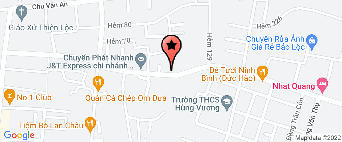 Bản đồ đến địa chỉ Công Ty TNHH Uyên Duyên Anh Huy