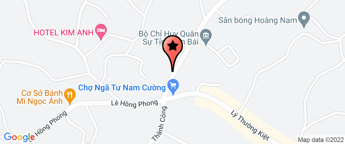 Bản đồ đến địa chỉ Công Ty Trách Nhiệm Hữu Hạn Thương Mại Và Sản Xuất Nguyễn Hoa
