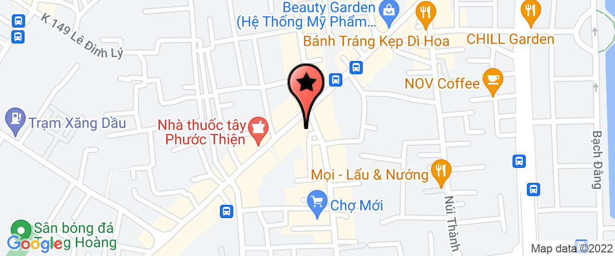 Bản đồ đến địa chỉ Công Ty Cổ Phần Xây Dựng Xcons Đà Nẵng