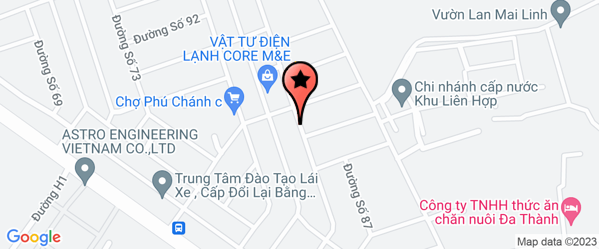Bản đồ đến địa chỉ Chi Nhánh Công Ty TNHH Một Thành Viên Thương Mại Xuất Nhập Khẩu Nhà Việt