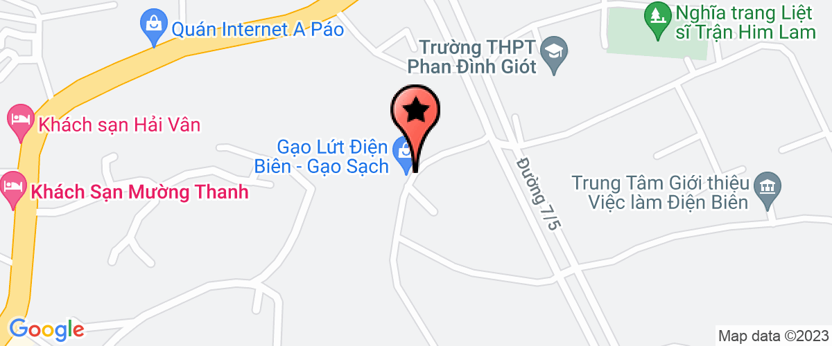 Bản đồ đến địa chỉ Công Ty TNHH Dũng Luận Điện Biên