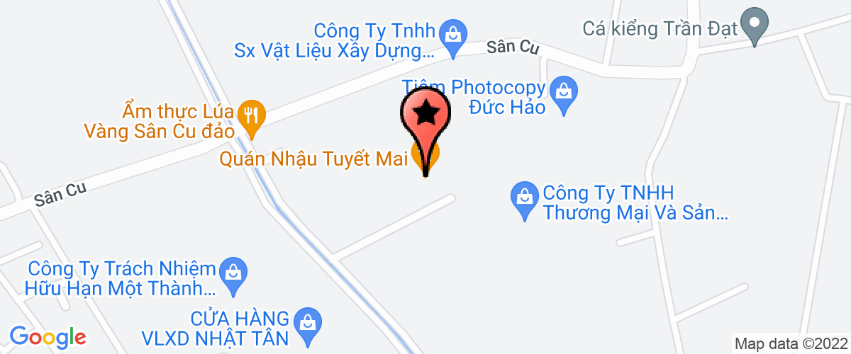 Bản đồ đến địa chỉ Công Ty TNHH Thương Mại Dịch Vụ Xuất Nhập Khẩu Trung Hiếu Tpk