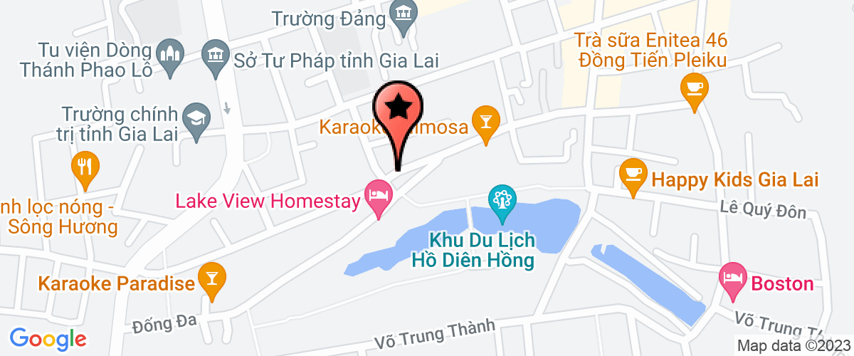 Bản đồ đến địa chỉ Công Ty TNHH Một Thành Viên Phố Nghiêng Gia Lai