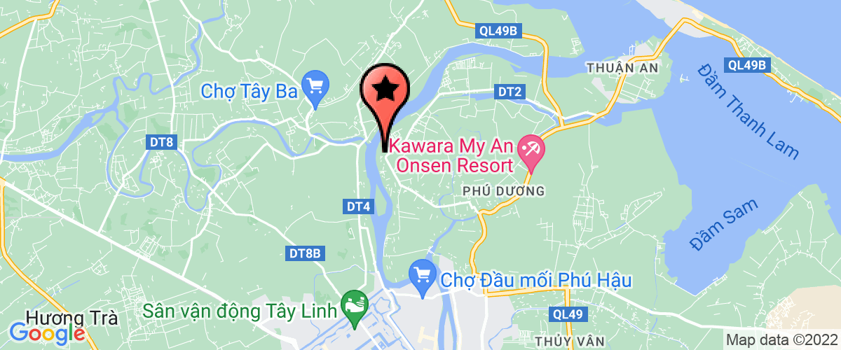 Bản đồ đến địa chỉ UBND Xã Phú Mậu