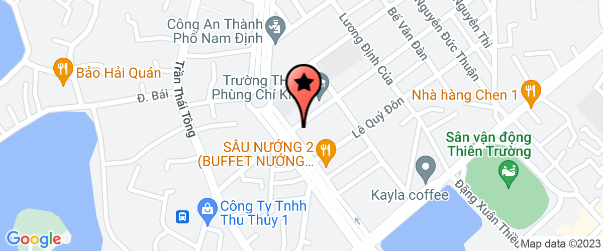 Bản đồ đến địa chỉ Chi cục quản lý chất lượngnông lâm sản và thuỷ sản tỉnh Nam Định