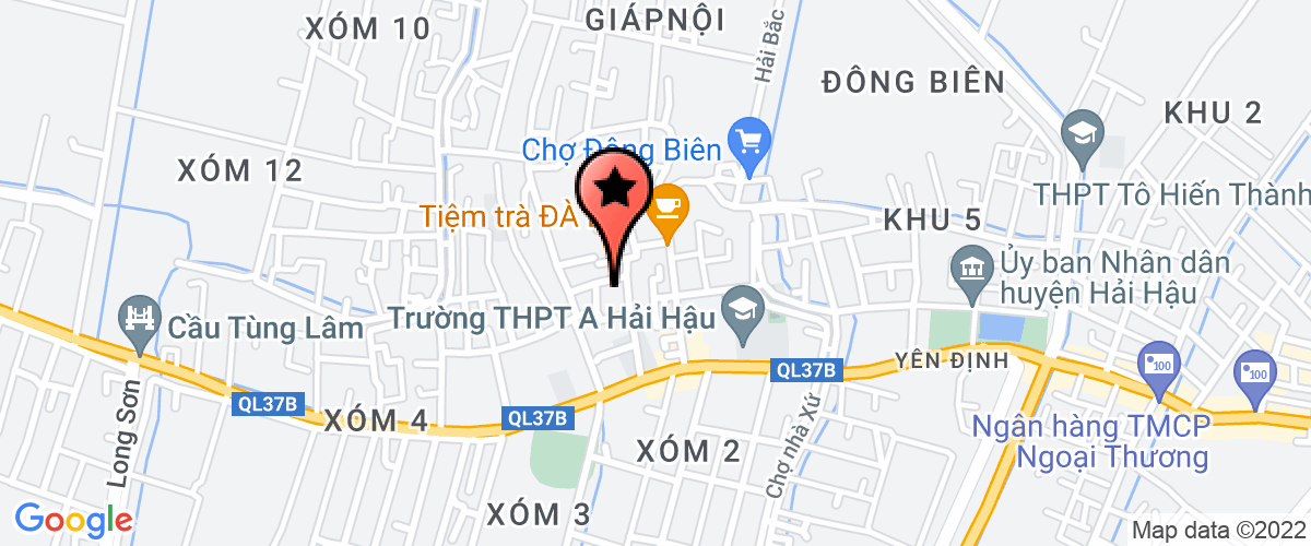 Bản đồ đến địa chỉ Công Ty TNHH Minh Giang