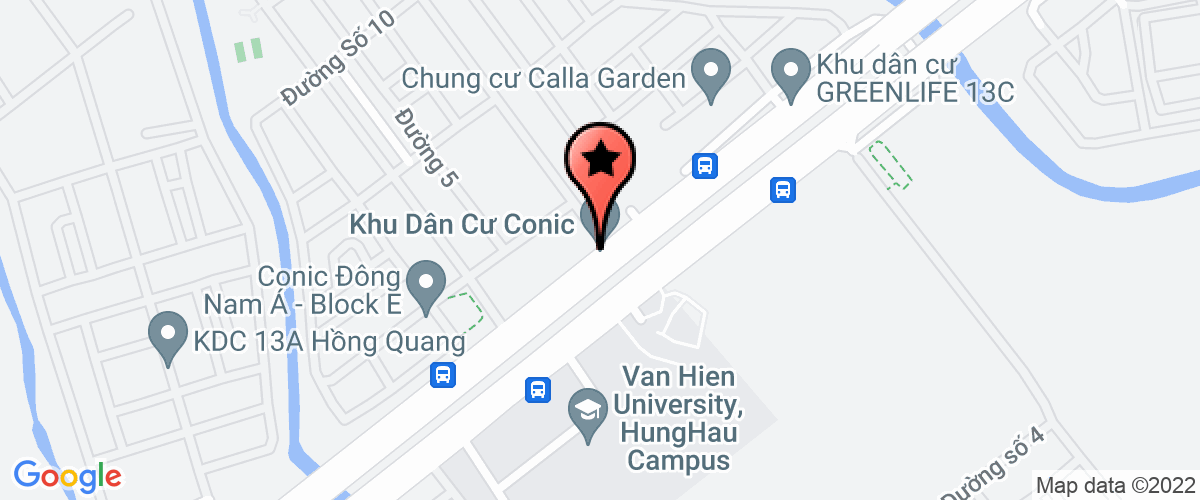 Bản đồ đến địa chỉ Công Ty TNHH Thiết Kế Công Nghệ Môi Trường Bách Khoa