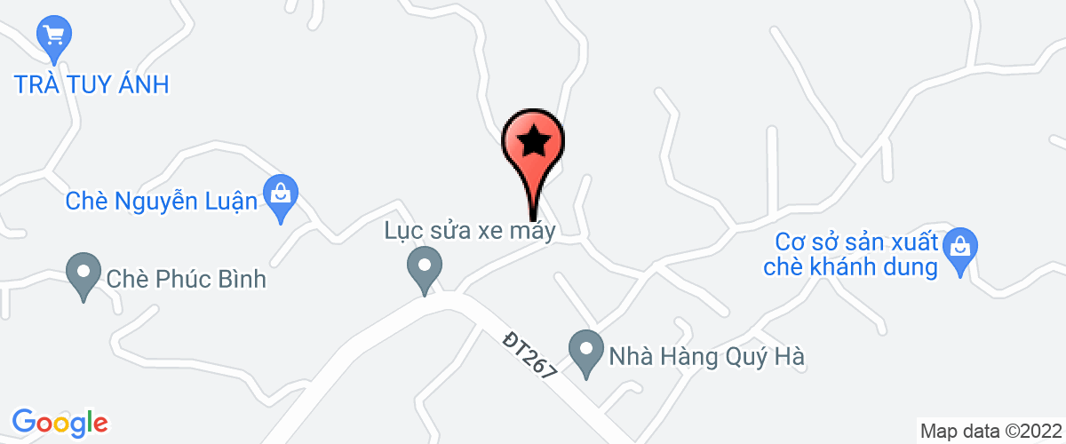 Bản đồ đến địa chỉ Công Ty TNHH Chè Tân Cương Phúc Linh