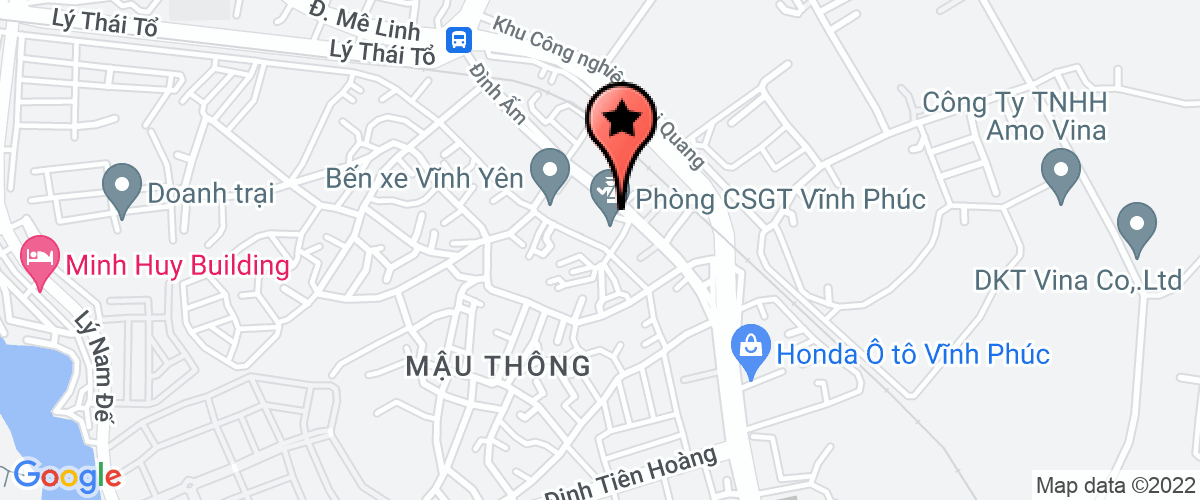 Bản đồ đến địa chỉ Công Ty TNHH Sản Xuất Và Thương Mại Nk Vp