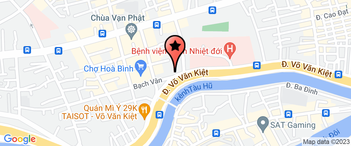 Bản đồ đến địa chỉ Văn Phòng Đại Diện Tại Thành Phố Hồ Chí Minh - Công Ty CP Cảnh Toàn