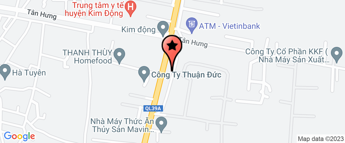 Bản đồ đến địa chỉ Công Ty Cổ Phần Chế Biến Thực Phẩm Xuất Khẩu Thái Bình