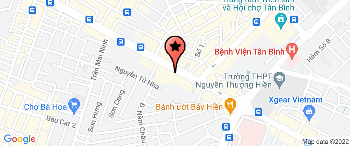 Bản đồ đến địa chỉ Công Ty TNHH Sản Xuất Thương Mại Nguyên Lang