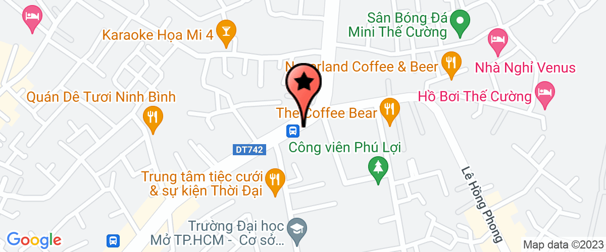 Bản đồ đến địa chỉ Công Ty TNHH Một Thành Viên Thái Bình Khương