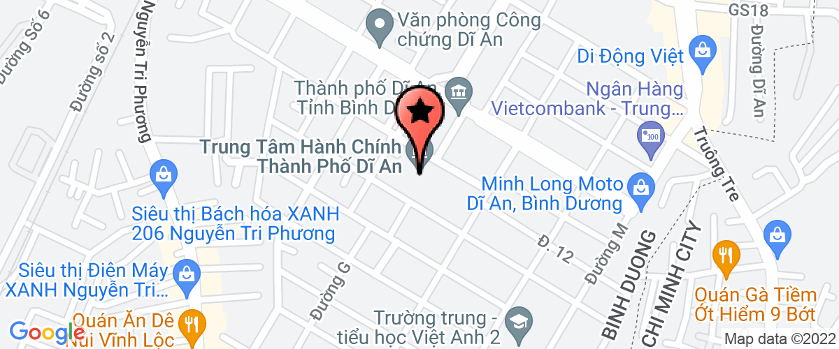 Bản đồ đến địa chỉ Công Ty TNHH Một Thành Viên Lê Hải Long