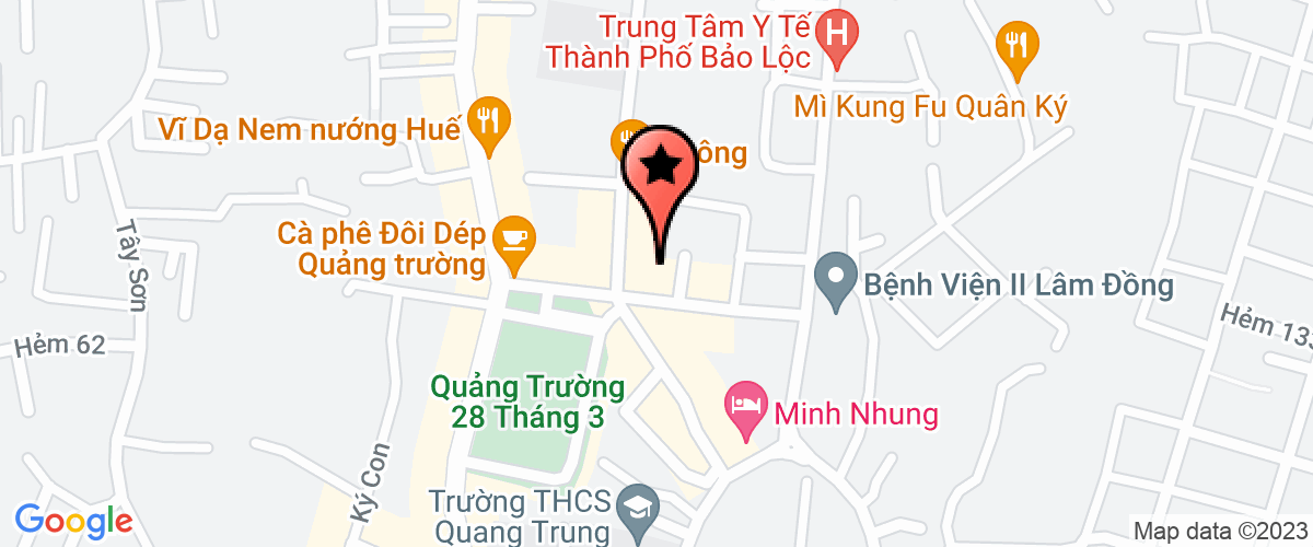 Bản đồ đến địa chỉ Công Ty TNHH Sản Xuất Thương Mại - Dịch Vụ Hiệp Phong