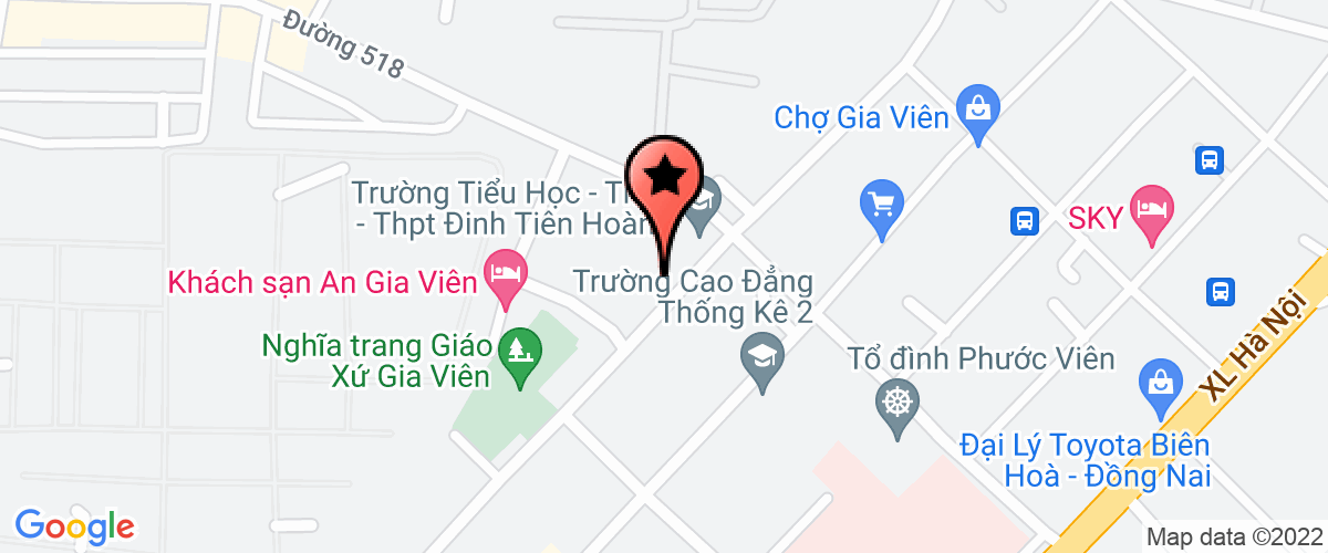 Bản đồ đến địa chỉ Công Ty TNHH Thành Tín Việt