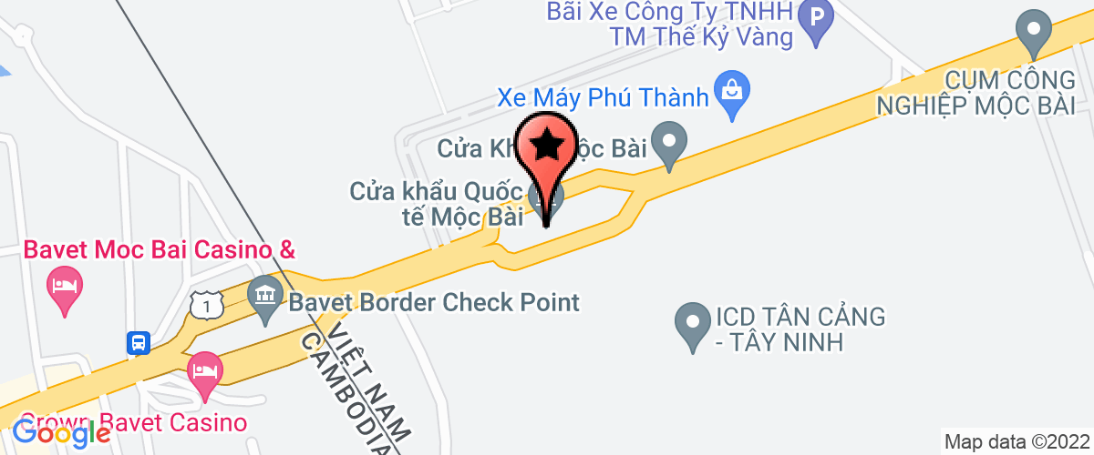 Bản đồ đến địa chỉ Công Ty Trách Nhiệm Hữu Hạn Phát Triển Khu Công Nghiệp Tmtc