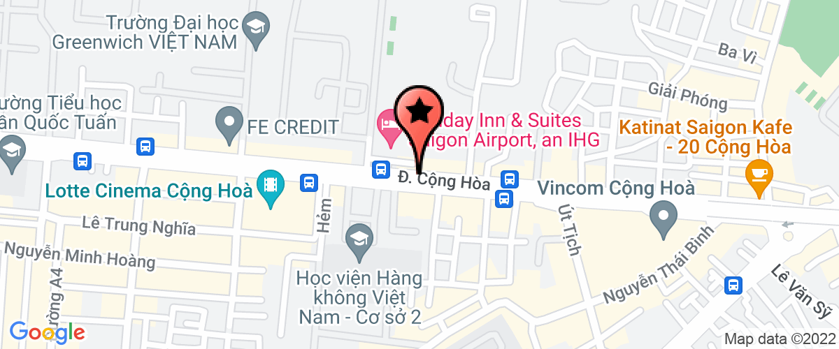 Bản đồ đến địa chỉ Công Ty TNHH Truyền Thông Quốc Tế Sài Gòn