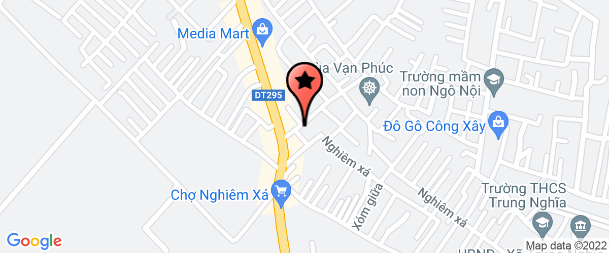 Bản đồ đến địa chỉ Công Ty TNHH Thông Thủy Bắc Ninh