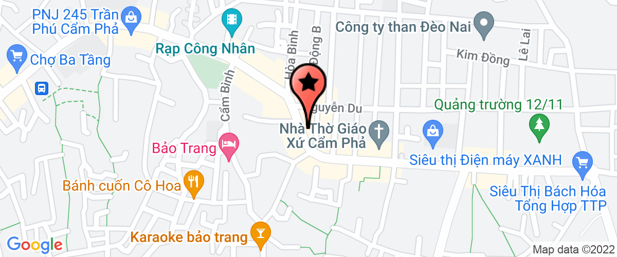 Bản đồ đến địa chỉ Công Ty TNHH 1Tv Đầu Tư Thương Mại Thành Dung