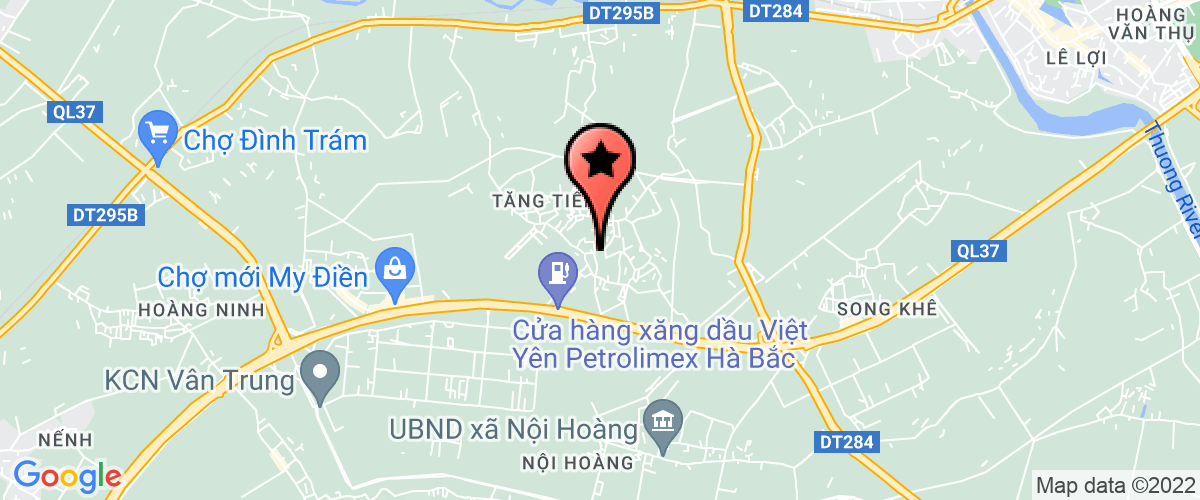 Bản đồ đến địa chỉ Công Ty TNHH TM Xnk Hiệp Hưng Bắc Giang
