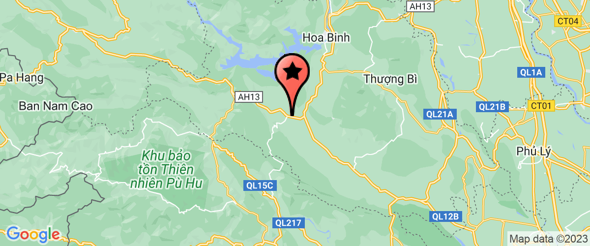 Bản đồ đến địa chỉ Công Ty Trách Nhiệm Hữu Hạn Một Thành Viên Hoàng Dũng Hòa Bình