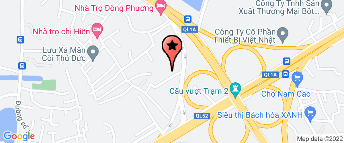 Bản đồ đến địa chỉ Công Ty TNHH Dệt May Quang Huy
