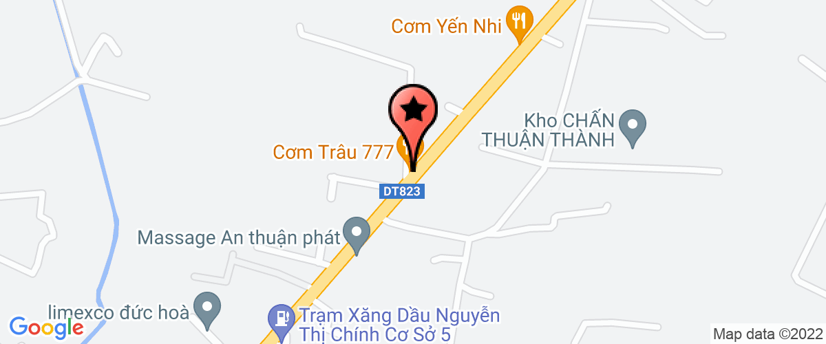 Bản đồ đến địa chỉ Công Ty Trách Nhiệm Hữu Hạn Yong Long Shoes